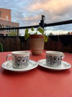 Tasses « Krokus » Arabia Finland par Esteri Tomula